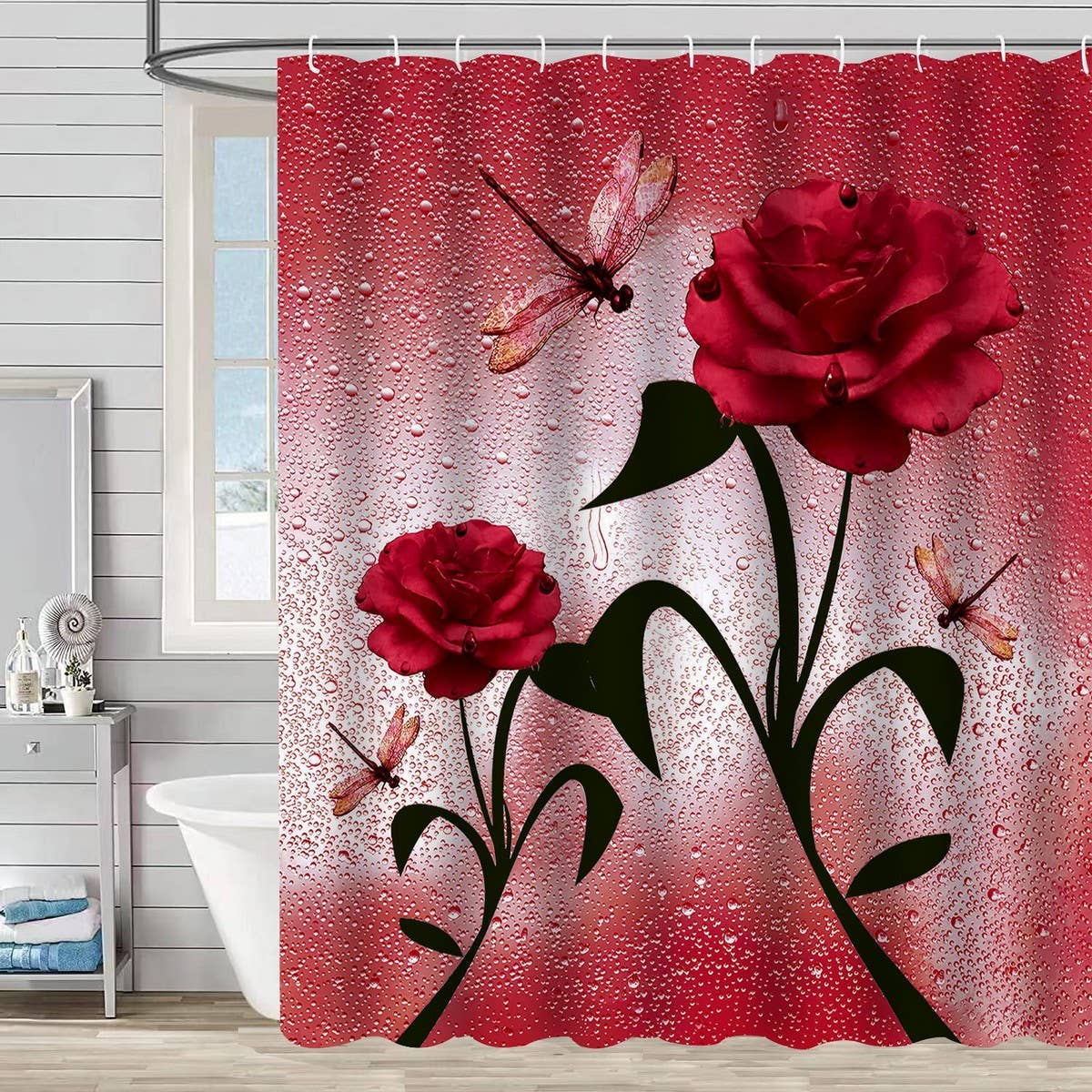 HOT SELLING PRINTED WATERPROOF SHOWER CURTAIN_CWMM1799