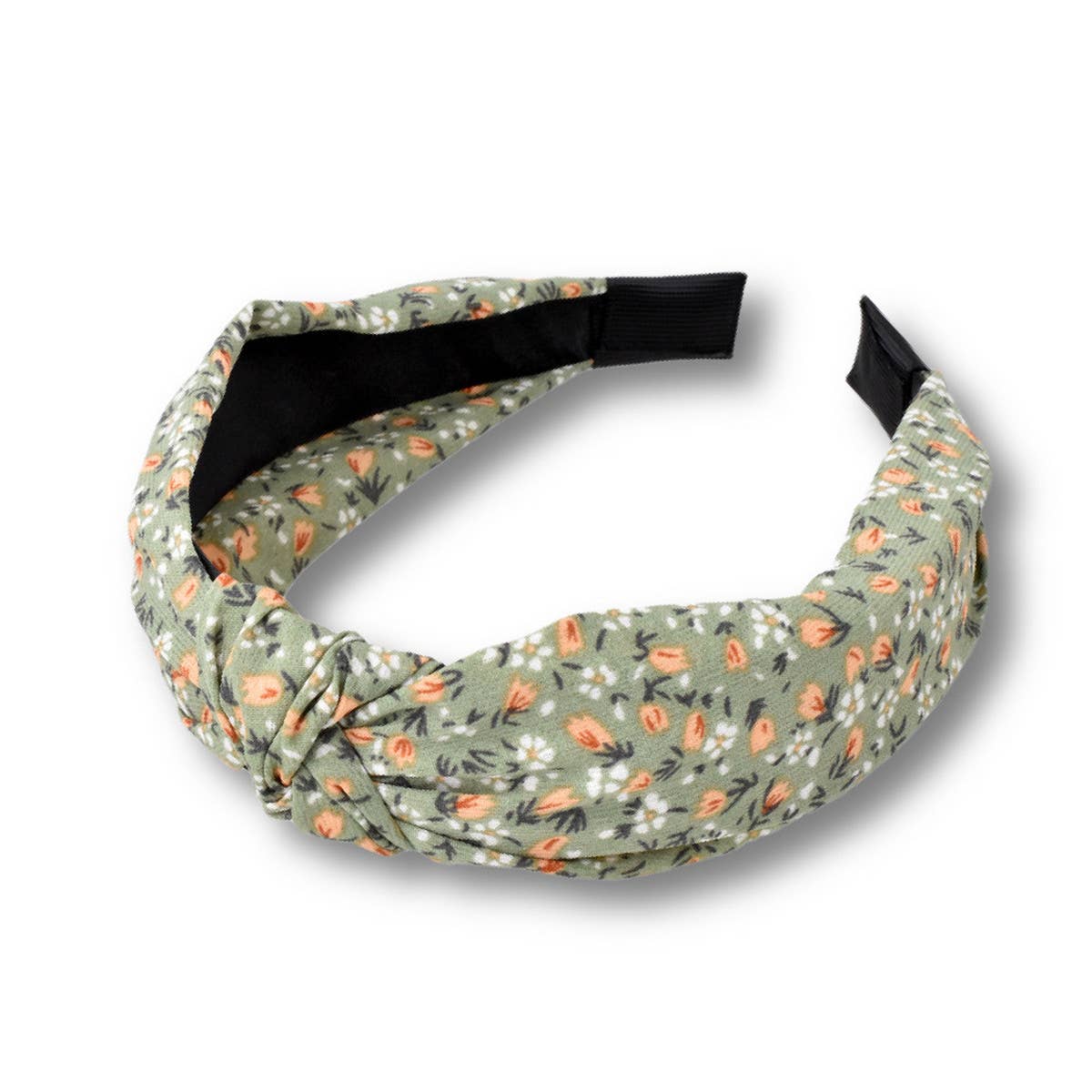 BOHEMIAN KNOTTED WIDE BRIM HEADBAND_CWAHA1682