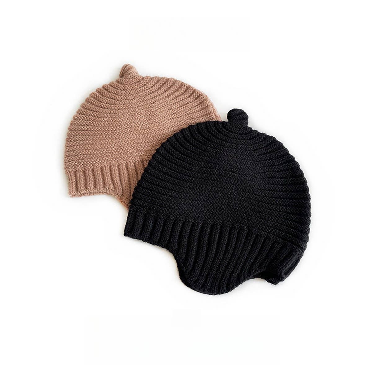 2 6 YEARS OLD EAR PROTECTION KNITTED HAT_CWAH2063