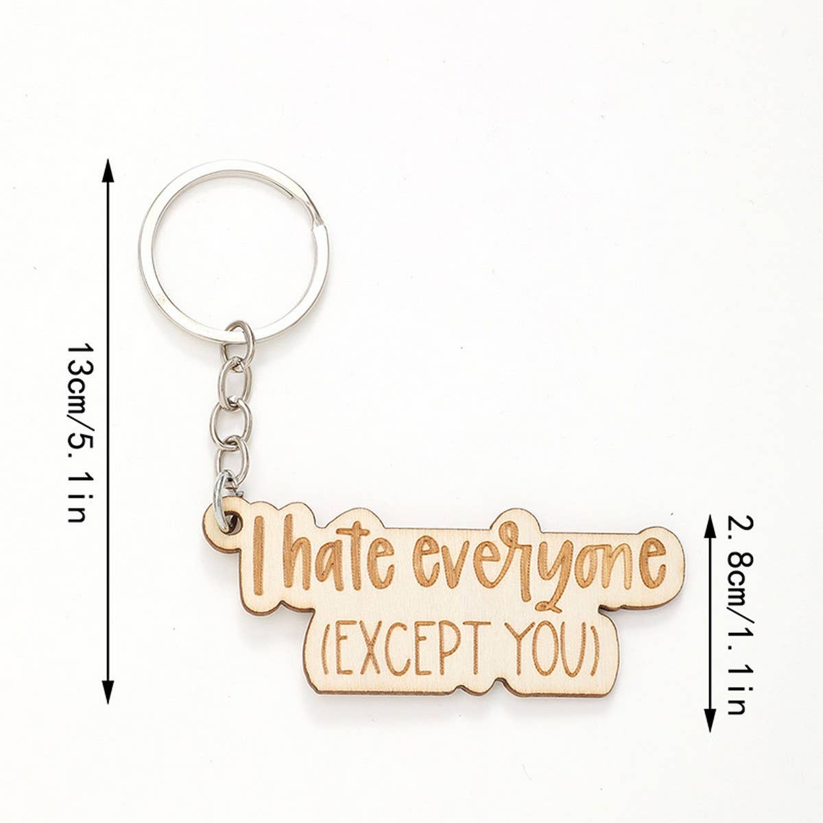 LASER ENGRAVED WOODEN KEYCHAIN_CWMM0567