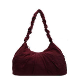 ARTISTIC SIMPLE PLEATED HANDBAG_CWAB3266