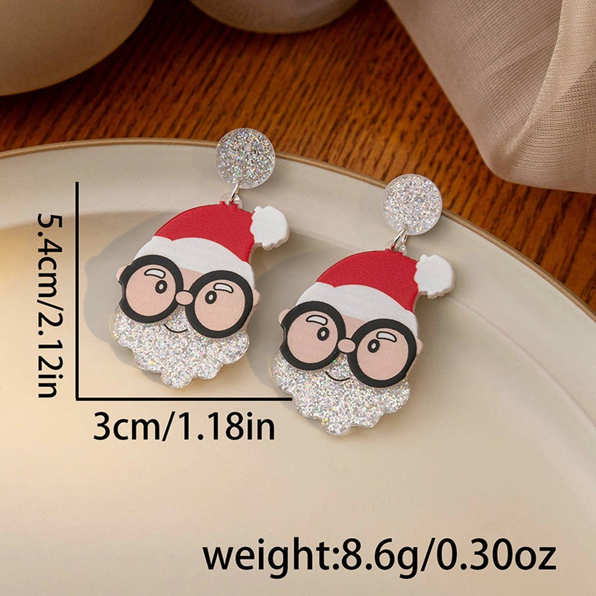 CHRISTMAS SIMPLE AND VERSATILE CARTOON EARRINGS_CWAJE1833