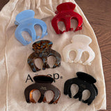 Retro Acetate Mermaid Hair Claw Medium Clip_Cwaha07810