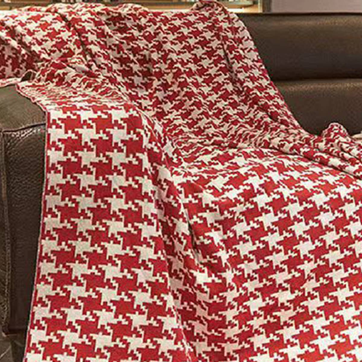 LEISURE PLAID SOFA COVER BLANKET_CWMM0415