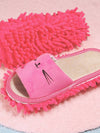 Washable Mop Slippers Mop Shoes Dusting Slippers