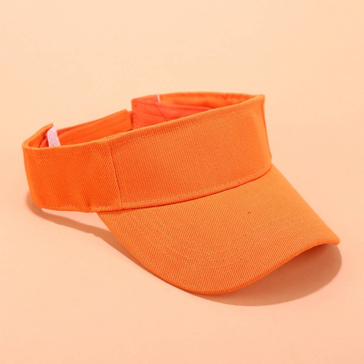 EMBROIDERED LETTER VISOR HAT SUMMER SUNSHADE CAP_CWAH3284