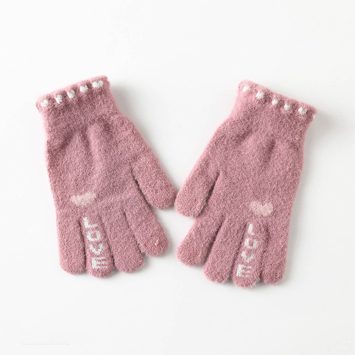 SKIN FRIENDLY WARM AND CUTE HEART SHAPED GLOVES_CWMM1505