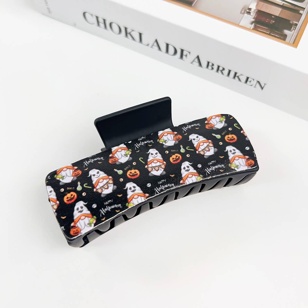 GOTHIC HALLOWEEN CLAW CLIP PUMPKIN GHOST DESIGN_CWAHA1443