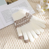 Winter Warm Touch Screen Wave Fleece Gloves_Cwag0192