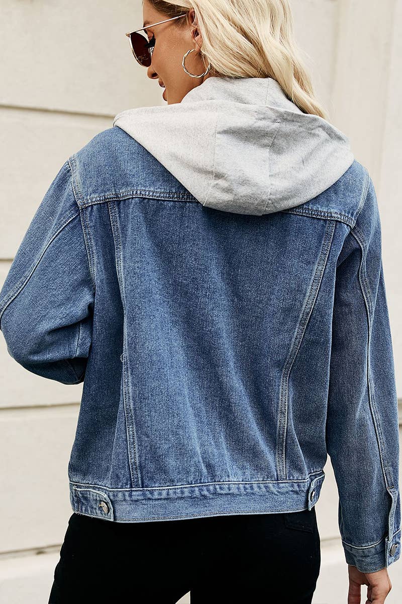 Women Stylish Slim Denim Jacket_Cwjj0080