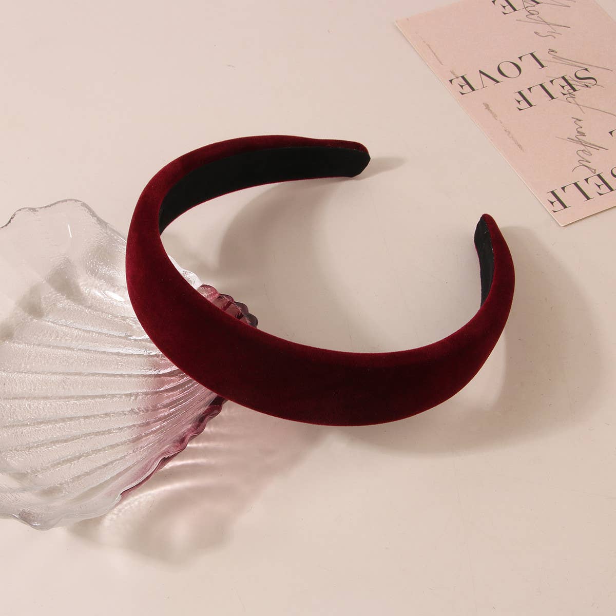 RETRO SOLID COLOR HEADBAND FASHION HEADBAND_CWAHA0487