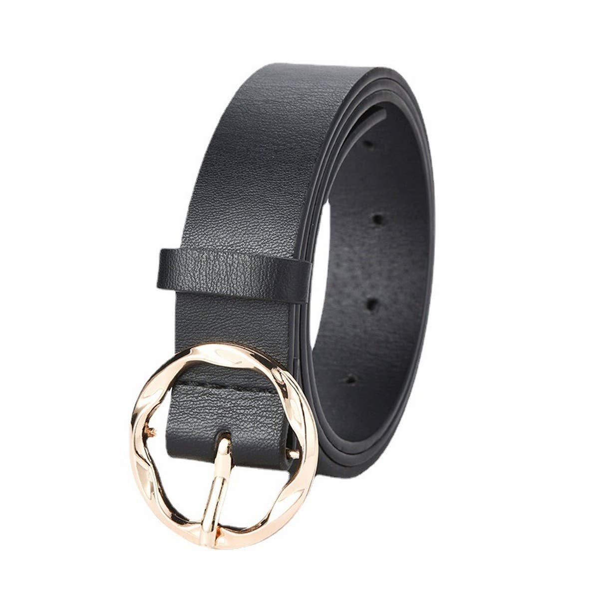 Cwabe0384_Snake Print Leopard Zebra Print Milk Print Belt