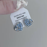 LOVE COLORED CRYSTAL BOW EARRINGS_CWAJE1286