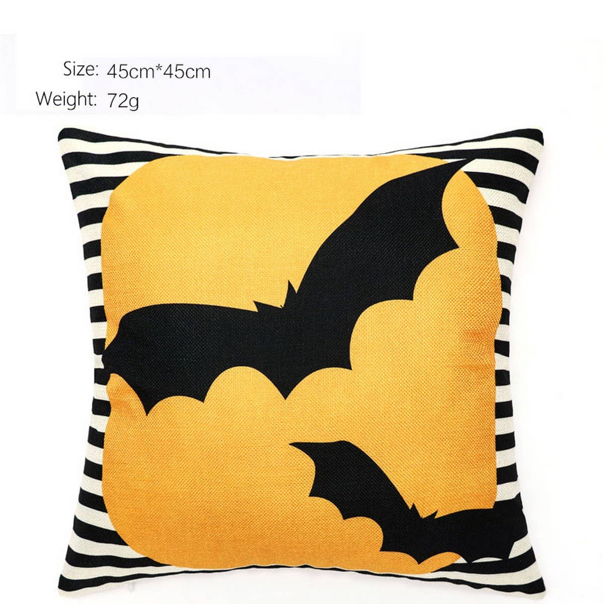 HALLOWEEN LINEN THROW PILLOW COVER FOR SOFA_CWAJE5309
