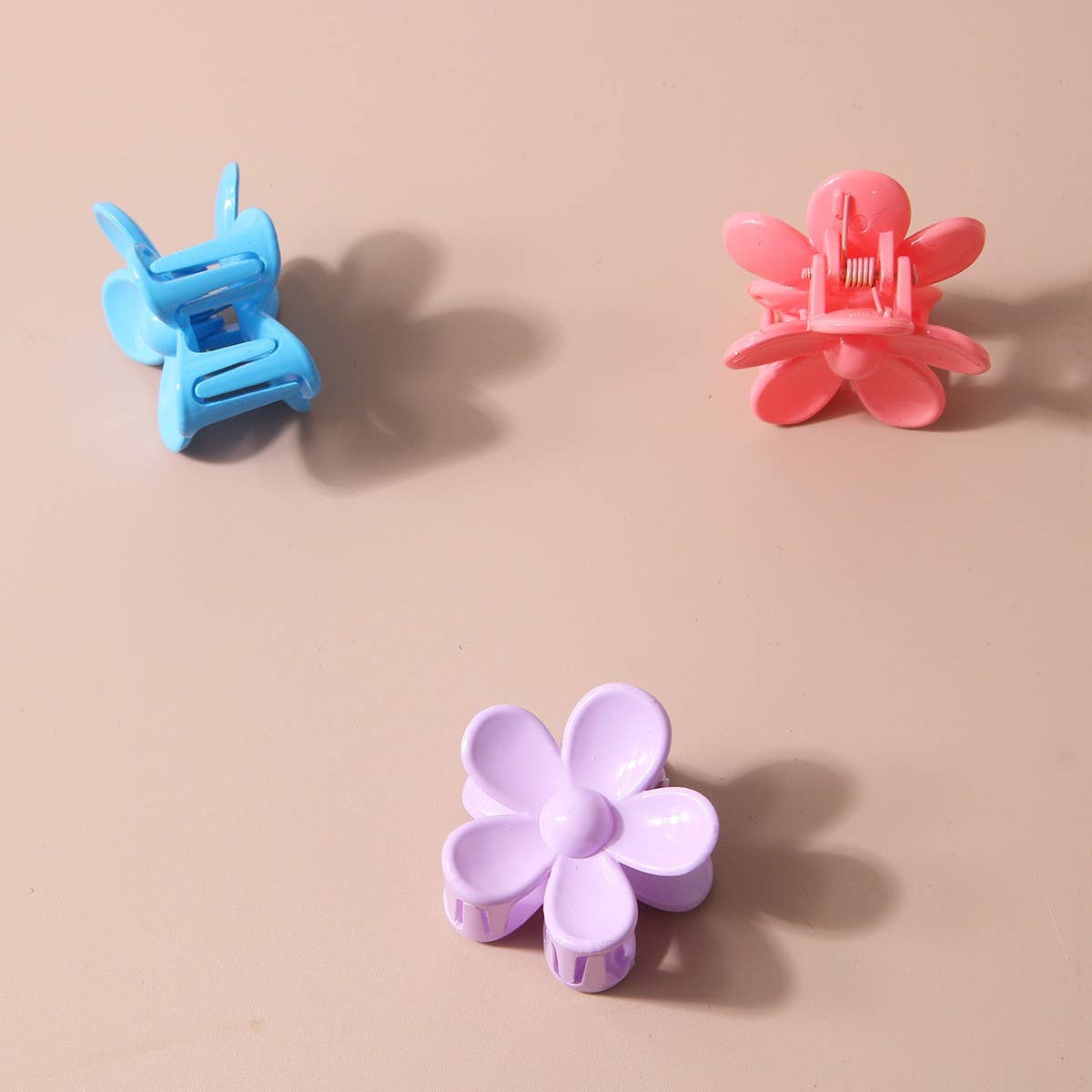 MINI MATTE FLOWER HAIR CLAW CLIP CUTE SIDE CLIP_CWMM4990