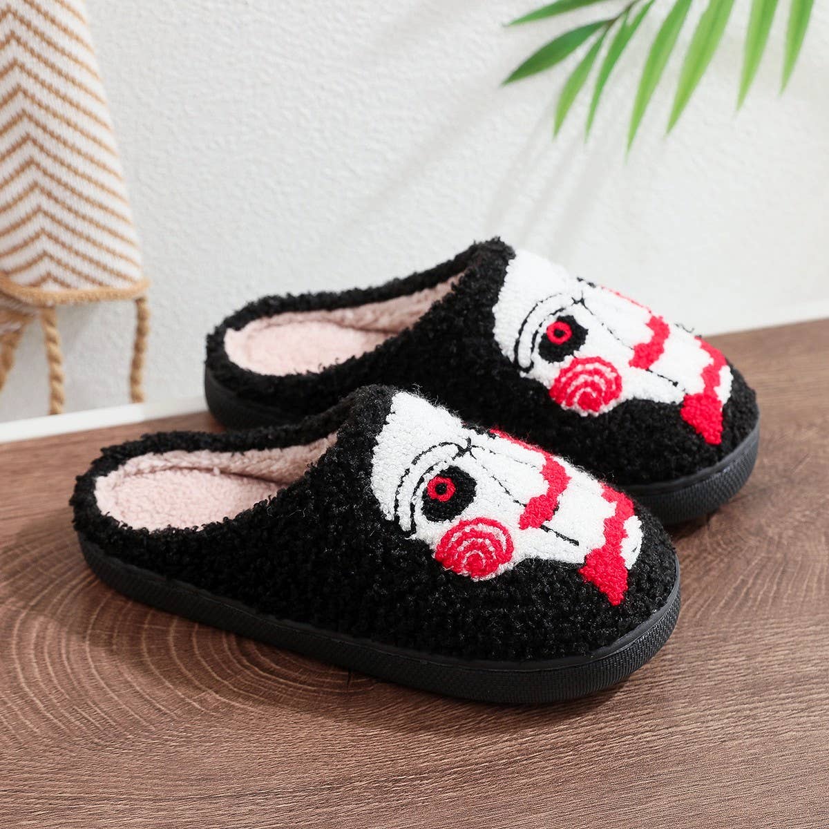 NEW HALLOWEEN HORROR COTTON SLIPPERS_CWSHS0760