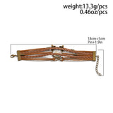 ALPHABET COLORFUL LOVE RABBIT BEADED BRACELET_CWAJE1482