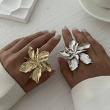 NEW IRREGULAR IMITATION PEARL ADJUSTABLE RING_CWMM3231