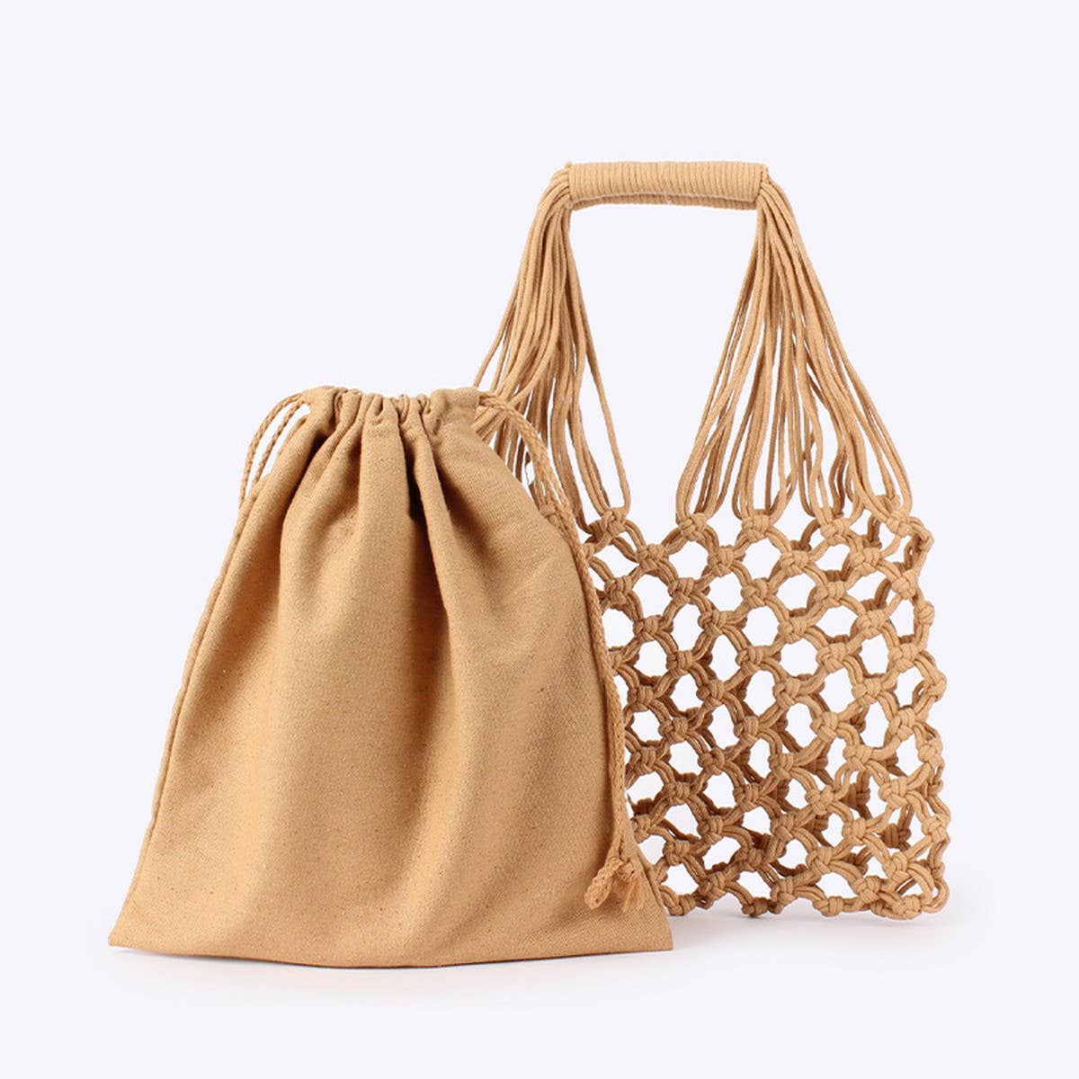 MESH HOLLOW HAND HELD WOVEN BEACH BAG_CWAB4670