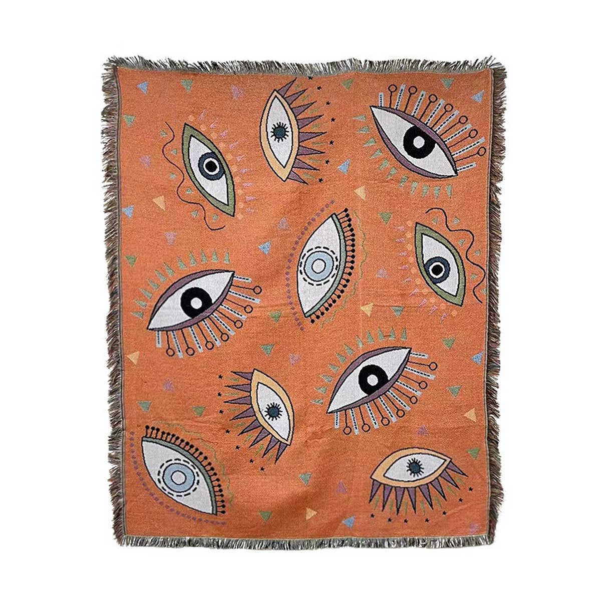 JACQUARD SOFA BLANKET CAMPING BLANKET_CWMM0410