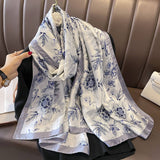 BOHO PRINT SCARF SUNPROOF TRAVEL WRAP FOR WOMEN_CWASC0532