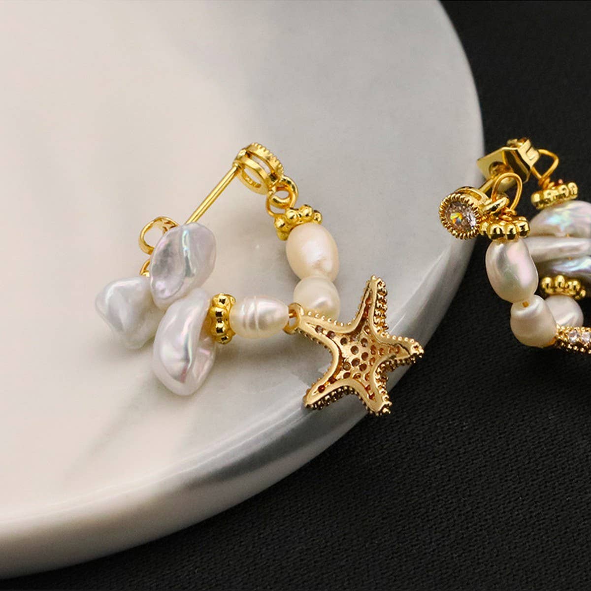 NEW HIGH END RETRO FASHION PEARL EARRINGS_CWAJE3796
