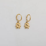 CREATIVE STAINLESS STEEL MIRROR PENDANT EARRINGS_CWMM5723