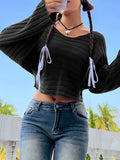 Versatile Solid Color Loose Knitted Sweater