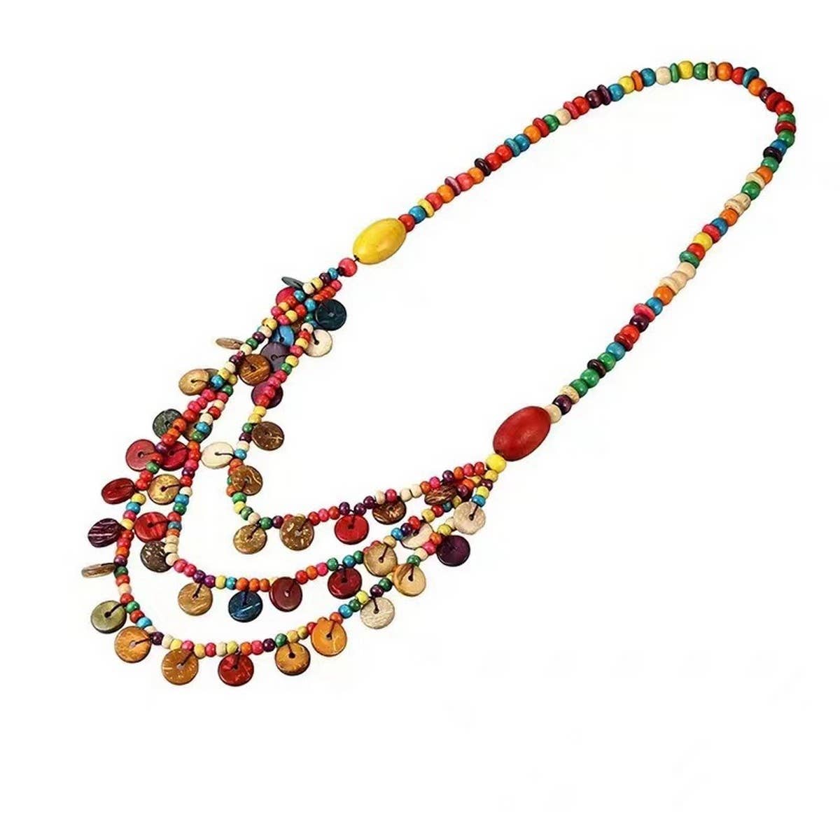 BOHEMIAN ETHNIC STYLE VINTAGE NECKLACE_CWMM4439