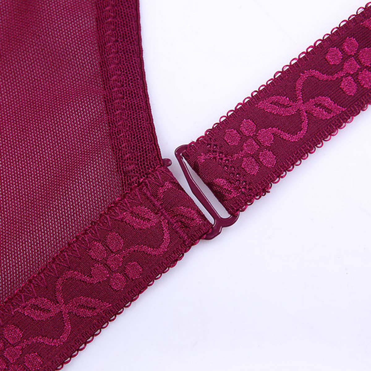 Women Adjustable Plus-Size Lace Bra_Cwmu0112