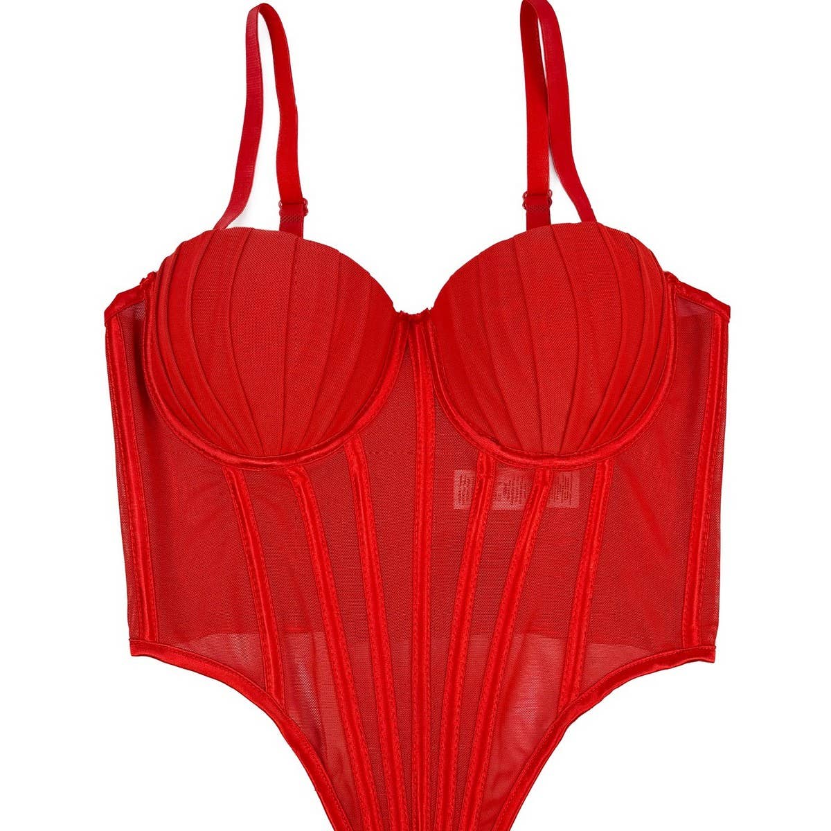 PREMIUM PLEATED HERRINGBONE CORSET WITH COASTERS_CWMM4132