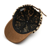 RETRO LEOPARD PRINT BASEBALL HAT FOR MEN AND WOMEN CWAH2170