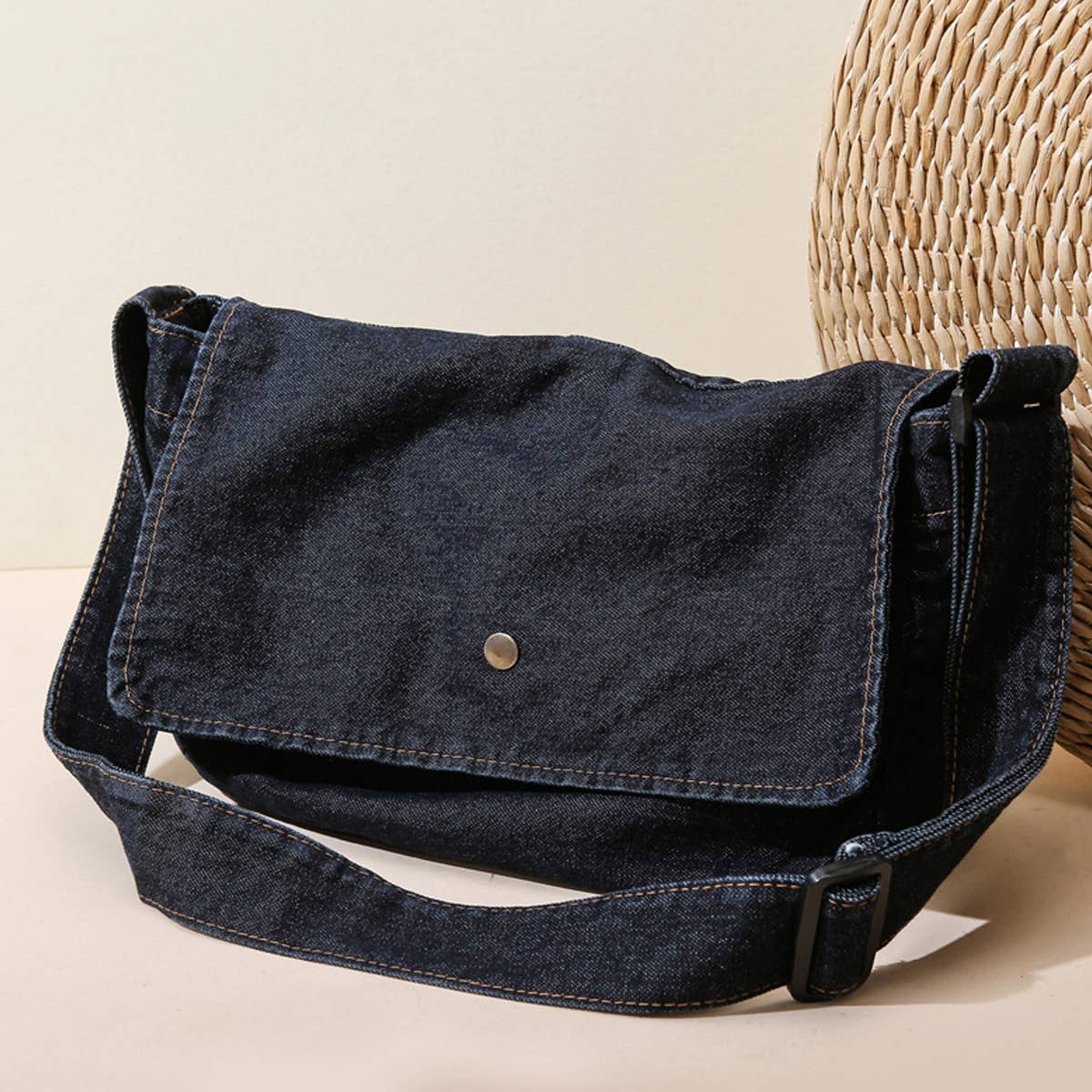 NEW DENIM SHOULDER BAG_CWAB1767