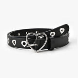 FASHIONABLE HEART BUCKLE DECORATIVE BELT_CWABE0574