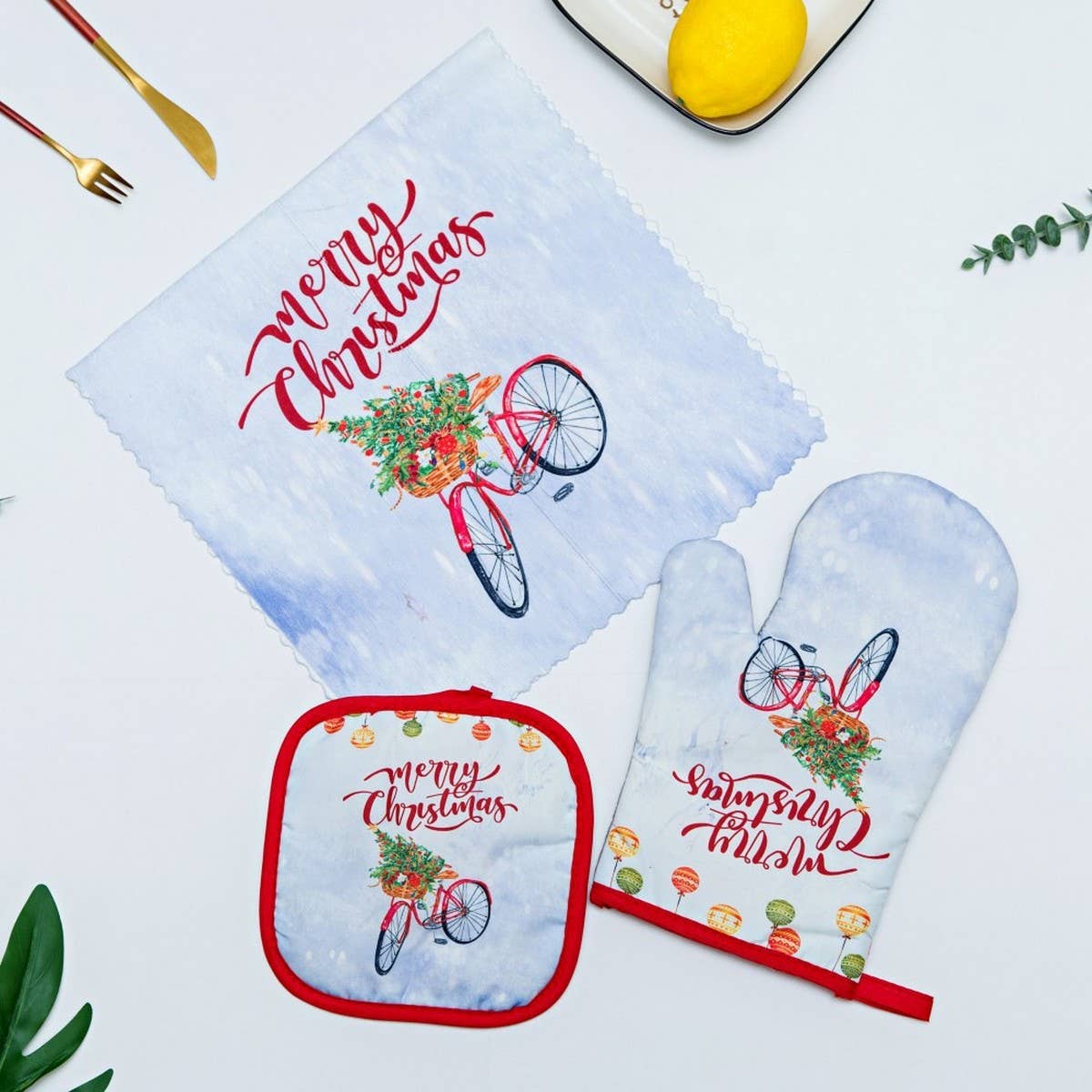 CHRISTMAS SERIES SCALDING GLOVES THREE PIECE SET_CWMM1463