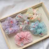 GIRLS CUTE COLORFUL BALL HAIR TIE_CWAHA1847