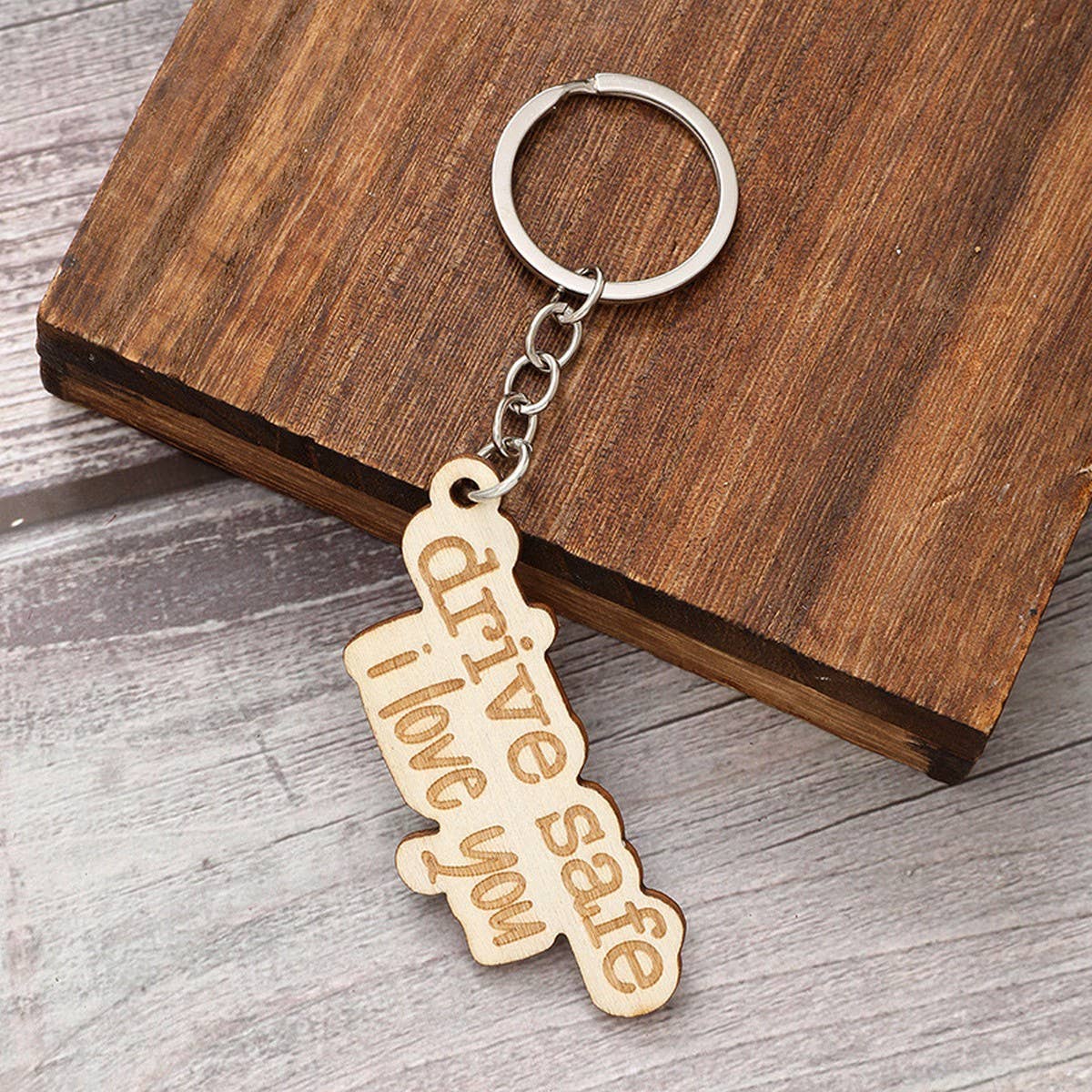 LASER ENGRAVED WOODEN KEYCHAIN_CWMM0567