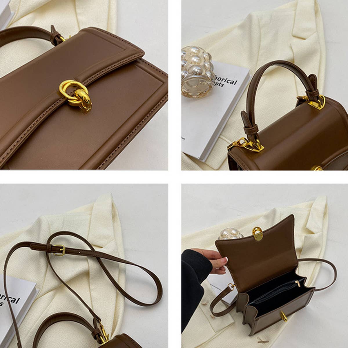 HIGH END ARMPIT HANDBAG SHOULDER BAG_CWAB1546