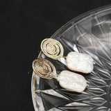 NEW HIGH END NATURAL PEARL EARRINGS FOR WOMEN_CWAJE3810