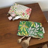 Floral Makeup Bag Travel Wash Wallet Storage Pouch_Cuab00693