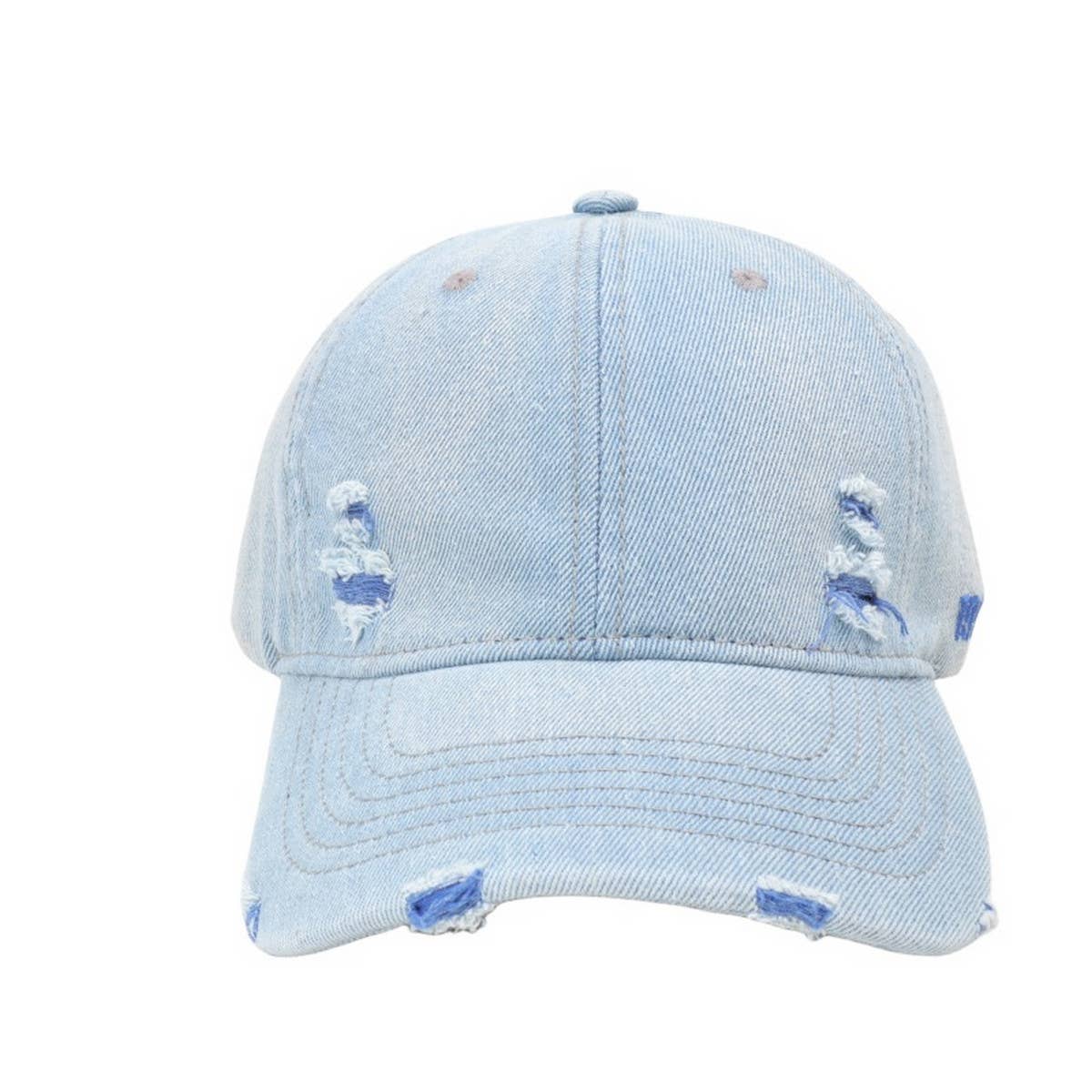 RETRO DENIM BASEBALL CAP UNISEX SUN HAT CWAH1139