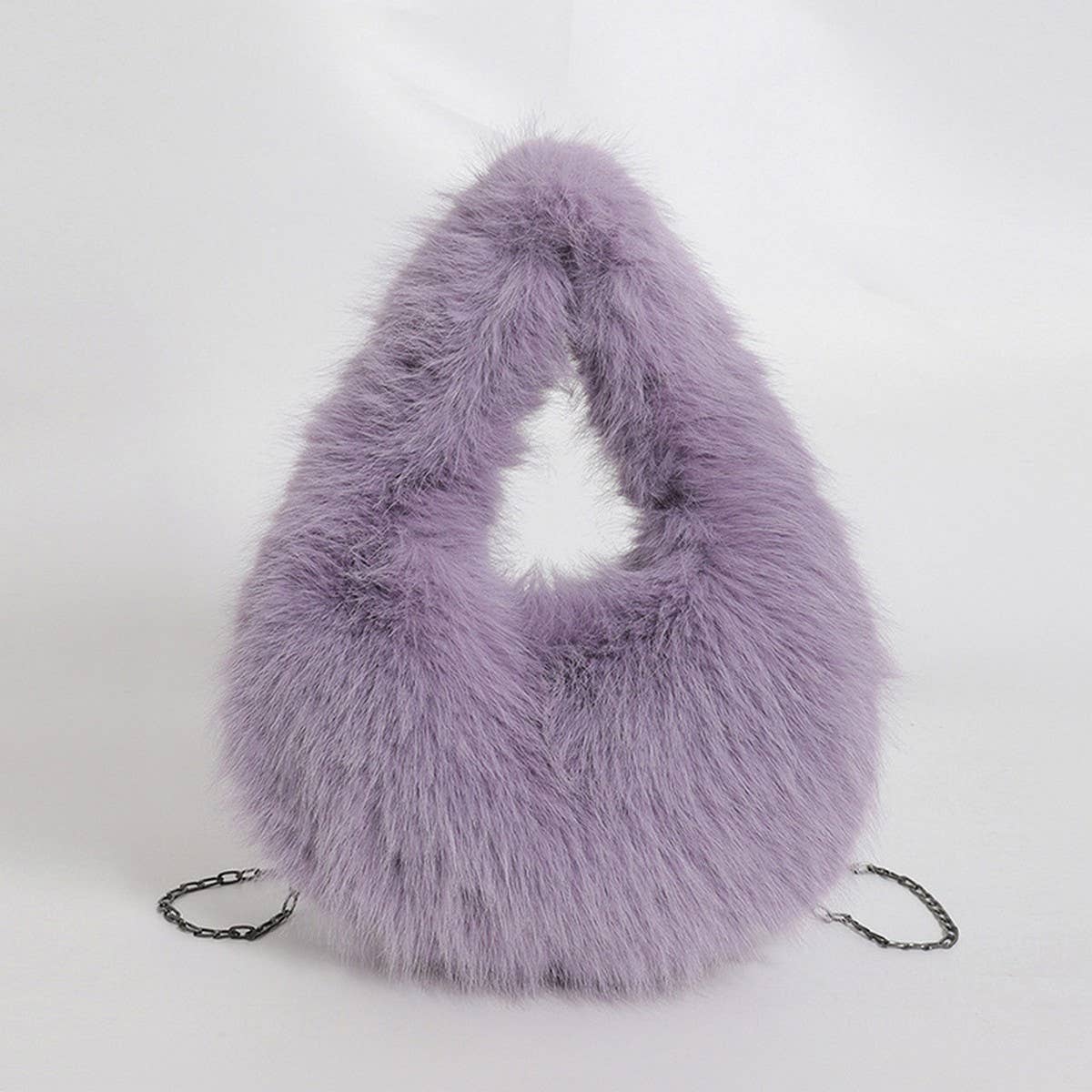 Winter Fashion One-Shoulder Crossbody Plush Bag_Cwab3987