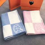 SIMPLE WARM BLANKET SOFA BLANKET KNITTED BLANKET_CWMM0329