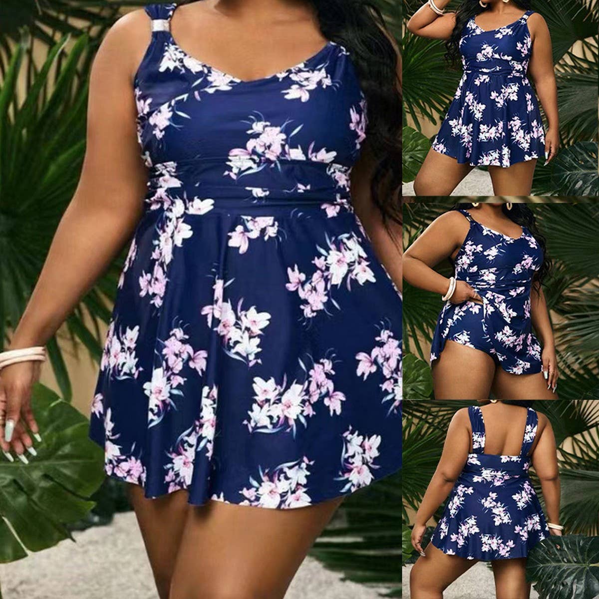 OVERSIZED PRINTED TWO PIECE SKIRT BIKINI SET_CWMW0604