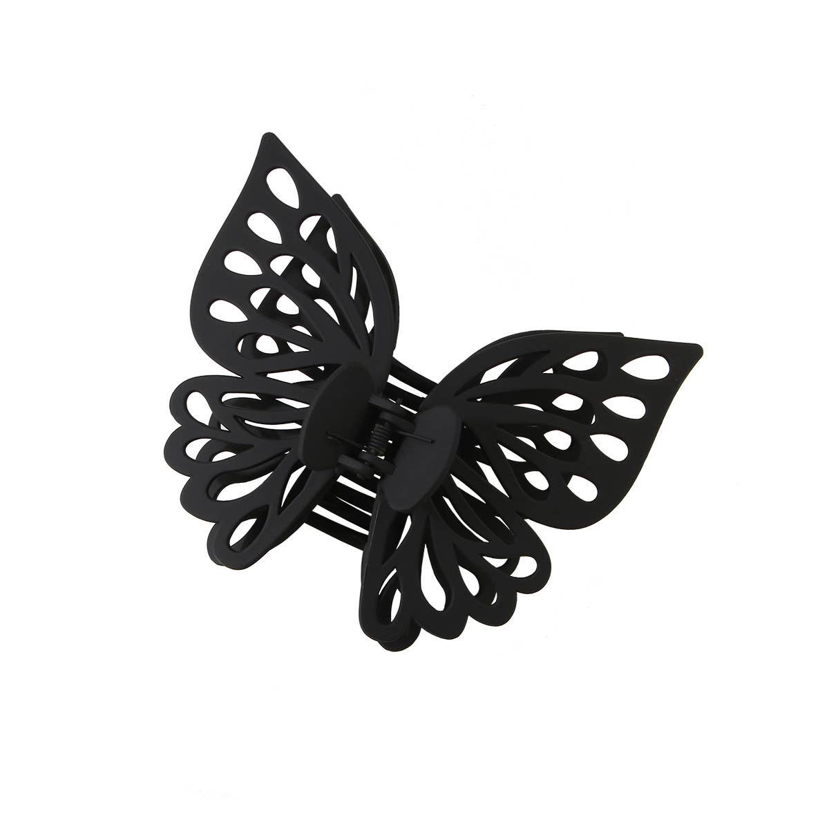 LARGE HOLLOW DOUBLE LAYER BUTTERFLY HAIR CLAW_CWAHA0477