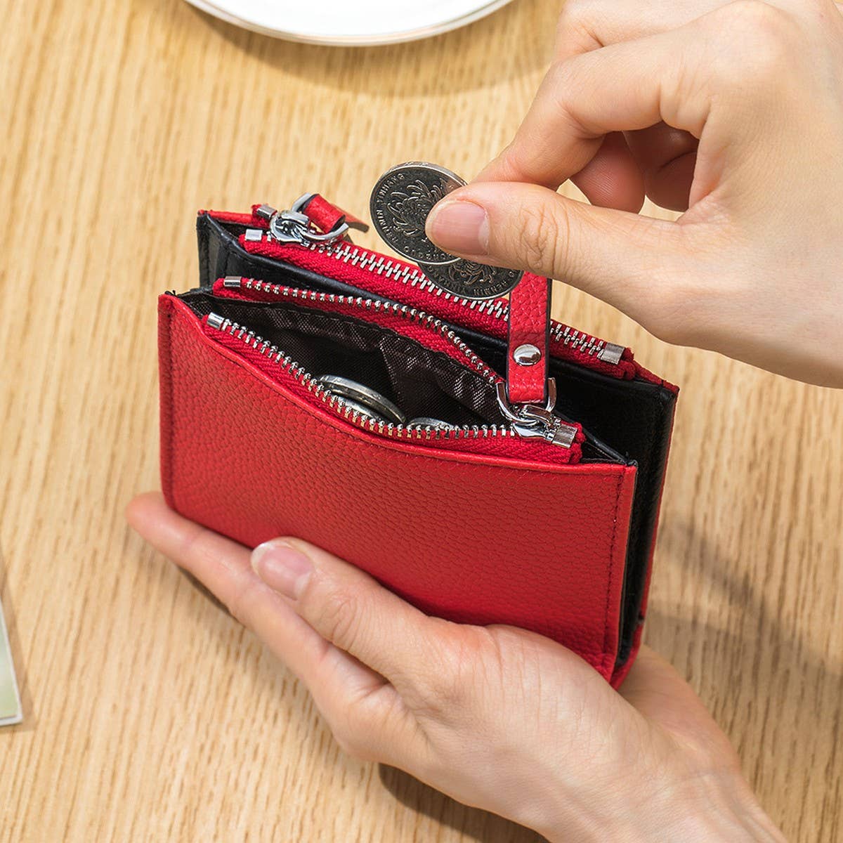 LARGE CAPACITY FASHION LEATHER SHORT WALLET_CWAB3822