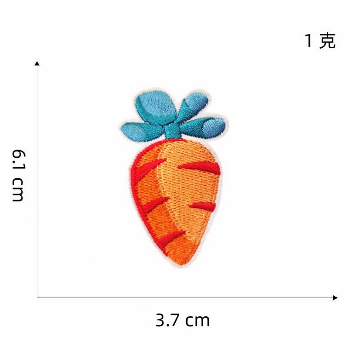 COLORFUL CUTE CARTOON RABBIT EMBROIDERED PATCH_CWMM4071