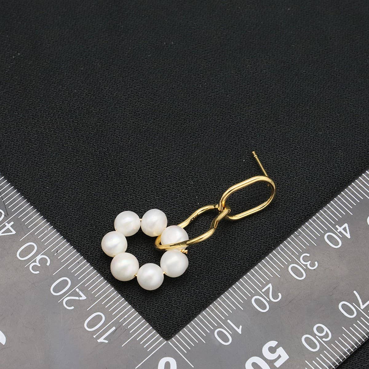 NEW VINTAGE NATURAL PEARL EARRINGS FOR WOMEN_CWAJE3814