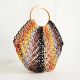 SEASIDE VACATION HANDMADE COLORFUL WOVEN BAG_CWAB1966