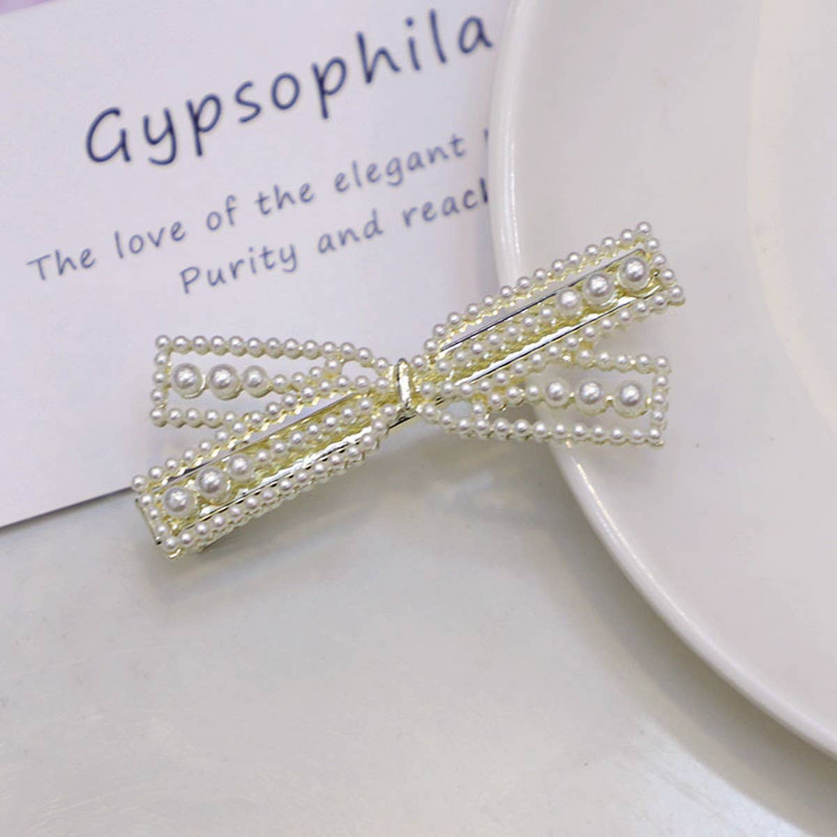 FULL RHINESTONE HAIR CLIP SPARKLY SIDE OR BACK PIN_CWAHA4758